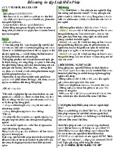 Đề cương môn Luật hiến pháp - Trường Đại học lao động -  xã hội.