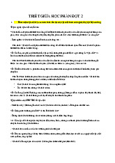Khái niệm vật chất và các hình thức tồn tại của vật chất theo chủ nghĩa duy vật biện chứng môn Triết học Mác - Lênin | Trường đại học Mở Hà Nội