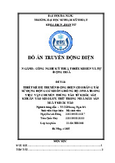 Thiết kế hệ truyền động điện cho băng tải sử dụng động cơ không đồng bộ 3 pha trong việc vận chuyển thùng táo từ khâu sát khuẩn vào kho lưu trữ trong nhà máy sản xuất khẩu táo | Đồ án Môn Truyền động điện 1 - Đại học Sư phạm Kỹ thuật Thành phố Hồ Chí Minh