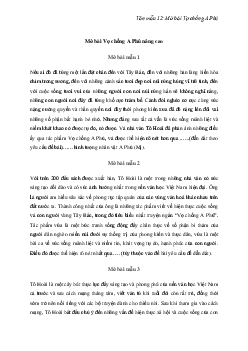TOP 102 mẫu mở bài Vợ chồng A phủ hay nhất | Văn mẫu 12