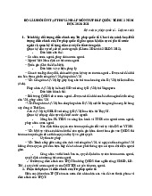 Ôn Tập Thi Môn Tư pháp quốc tế | Trường Đại học Luật Hà Nội