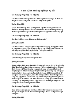 Soạn bài Những ngôi sao xa xôi | Ngữ văn 8 Bài 7: Tin yêu và ước vọng sách Kết nối tri thức