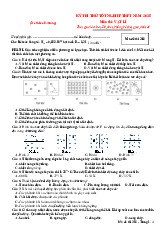 Đề thi thử tốt nghiệp THPT 2025 môn Vật lí trường THPT Giáp Hải, Bắc Giang