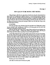 Chương 1: Tổng quan về Hệ thống Viễn thông - Các nguyên lý cơ bản