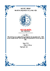 Biên Bản Nhóm 6 - Bài Tập Nhóm Môn Triết Học, Lớp 4728