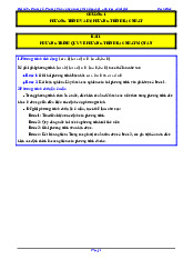 Các dạng bài tập phương trình và hệ phương trình bậc nhất Toán 9 Cánh Diều