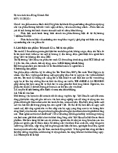 Phân Tích Hoạt Động Marketing Sản Phẩm Trà Xanh C2 | Môn Quản trị marketing - Đại học Kinh Tế Quốc Dân