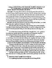 Tổng hợp nội dung môn Tư tưởng Hồ Chí Minh - Trường Đại học Lao động - Xã hội