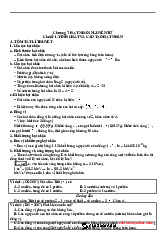 Chương 7: Vật lý hạt nhân - Tính chất và cấu tạo hạt nhân 12A2