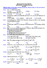 Đề cương cuối kỳ 2 Toán 11 năm 2024 – 2025 trường THPT Trung Nghĩa – Phú Thọ