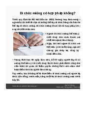 Di chúc miệng có hợp pháp không? - Luật doanh nghiệp | Đại học Lâm Nghiệp