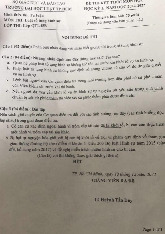 Đề thi cuối HKI học phần Luật tố tụng hình sự năm 2024 - 2025 | Đại học Luật Thành phố Hồ Chí Minh