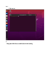 Hướng dẫn thực hành lệnh Linux môn Linux hệ nhúng theo chuẩn kỹ năng ITSS | Trường Đại học Bách Khoa Hà Nội