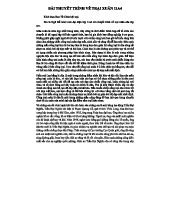 BÀI THUYẾT TRÌNH VỀ TRẠI XUÂN - LỚP 11A4