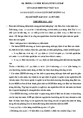 HỆ THỐNG CÂU HỎI TỰ LUẬN THI VẤN ĐÁP | Trường Đại học Luật - Đại học Quốc gia Hà Nội