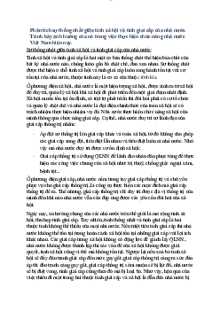 Phân tích sự thống nhất giữa tính xã hội và tính giai cấp của nhà nước. Trình bày ảnh hưởng của nó trong việc thực hiện chức năng nhà nước Việt Nam hiện nay?