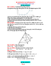 Đề Cương Ôn Tập Giữa Học Kỳ 1 Toán 8 Chân Trời Sáng Tạo