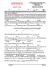 Đề chọn đội tuyển HSG Toán vòng 1 năm 2025 – 2026 trường THPT Bỉm Sơn – Thanh Hóa