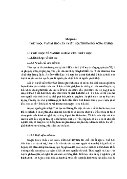 Giáo trình môn Triết học Mác - Lênin | Đại học Thủy Lợi