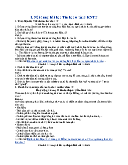 Giải SGK Tin học 6 Bài 8 Thư điện tử | Kết nối tri thức