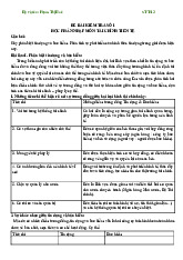 Đề Bài Kiểm Tra Nhập Môn Tài Chính Tiền Tệ | Đại học Thương Mại