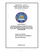 Tìm hiểu dịch vụ của ngân hàng số Vietcombank | Bài thảo luận Thương mại điện tử căn bản