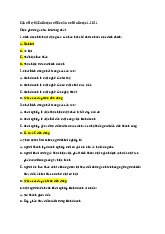 Câu hỏi trắc nghiệm môn Khởi nghiệp 2021 | Trường Đại học Thủy Lợi