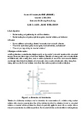 Lab 2: Acid-Base Titration Môn Chemistry for BME Laboratory | Trường Đại học Quốc tế, Đại học Quốc gia Thành phố Hồ Chí Minh