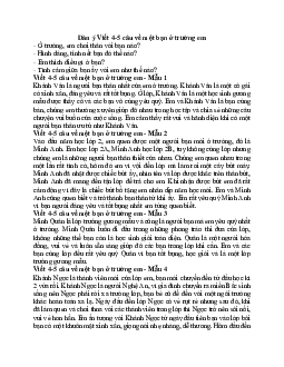 Kể về một bạn ở trường em | Tập làm văn lớp 2 | Cánh diều