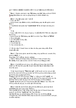 Quy trình 10 bước nghiên cứu và lập kế hoạch từ khóa | Tài liệu môn SEO - Search Engine OPtimizatio (30CHS)