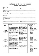 Nhật ký thực tập phòng nhân sự | Học viện Nông nghiệp Việt Nam