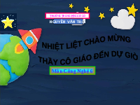 Giáo án điện tử Công nghệ 6 Bài 12 Kết nối tri thức: Nồi cơm điện