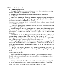 Cách ngân hàng tạo ra tiền