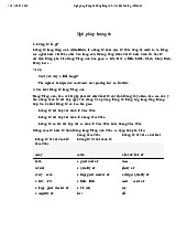 Ngữ pháp lượng từ trong tiếng Anh môn English Studies| Trường Đại học Thăng Long