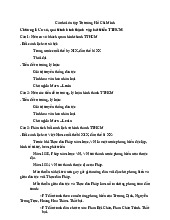 Câu hỏi ôn tập môn Tư tưởng Hồ Chí Minh–Trường Đại học bách khoa Hà Nội