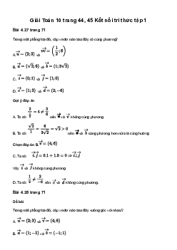Toán 10 Bài tập cuối chương IV - Kết nối tri thức với cuộc sống