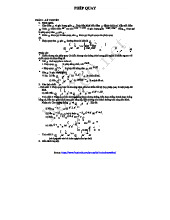 Chuyên đề Phép Quay Hình Học Lớp 11: Lý Thuyết và Ví Dụ Thực Hành