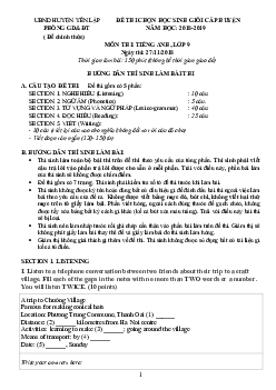 Đề Thi Chọn Học Sinh Giỏi Cấp Huyện Phòng Gd&đt Huyện Yên Lập Năm Học 2018-2019 (có đáp án)