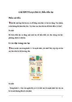 Giải KHTN Lớp 6 Bài 41: Biểu diễn lực | Kết nối tri thức