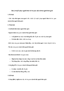 Thuyết phục từ bỏ quan niệm coi thường những người có hoàn cảnh khó khăn  | Văn mẫu lớp 10 Kết Nối Tri Thức