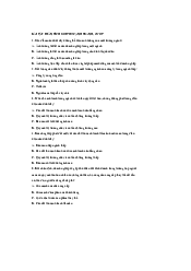 Bài tập phân tích đối thủ cạnh tranh | Trường đại học Lao động - Xã hội