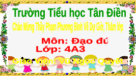 Giáo án điện tử Đạo đức 4 Bài 11 Chân trời sáng tạo: Quyền trẻ em