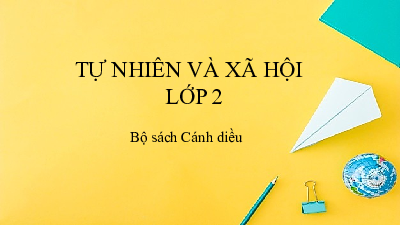 Bài 8.Tiết 19: Ôn tập và đánh giá chủ đề trường | Bài giảng PowerPoint | Tự nhiên và xã hội 2 | Cánh diều (Cả năm)