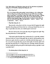 Biện chứng là gì? Phép biện chứng duy vật? Các hình thức của phép biện chứng duy vật? Đặc điểm của phép biện chứng duy vật? môn Triết học Mác - Lênin | Trường đại học Mở Hà Nội