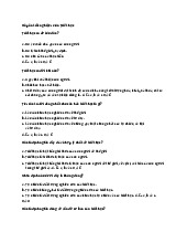 Đáp án trắc nghiệm môn Triết học Mác - Lênin | Trường đại học Mở Hà Nội