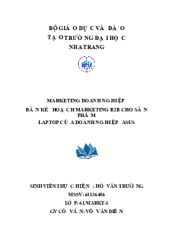 Báo cáo phân tích hoạt động kinh doanh