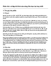 Phân tích vẻ đẹp trữ tình của sông Đà chọn lọc hay nhất | Ngữ văn 12