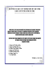 Tiểu luận Xây dựng đề án đánh giá hiện trạng thực thi CSR và gợi ý những bước cải thiện trong việc thực thi CSR tại Công ty Cổ phần Tập đoàn Hoa Sen Group - Trách nhiệm xã hội của doanh nghiệp | Đại học Mở Thành phố Hồ Chí Minh