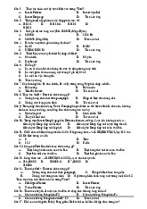 Đề lý thuyết Môn Khoa học máy tính | Đại học Gia Định