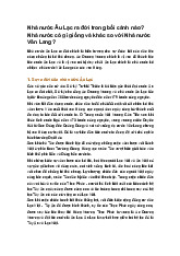 Nhà nước Âu Lạc ra đời trong bối cảnh nào? Nhà nước có gì giống và khác so với Nhà nước Văn Lang?